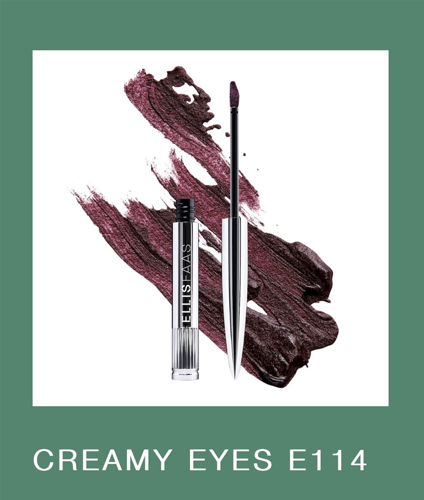 CREAMY EYES- BORDEAUX RED NO. E114