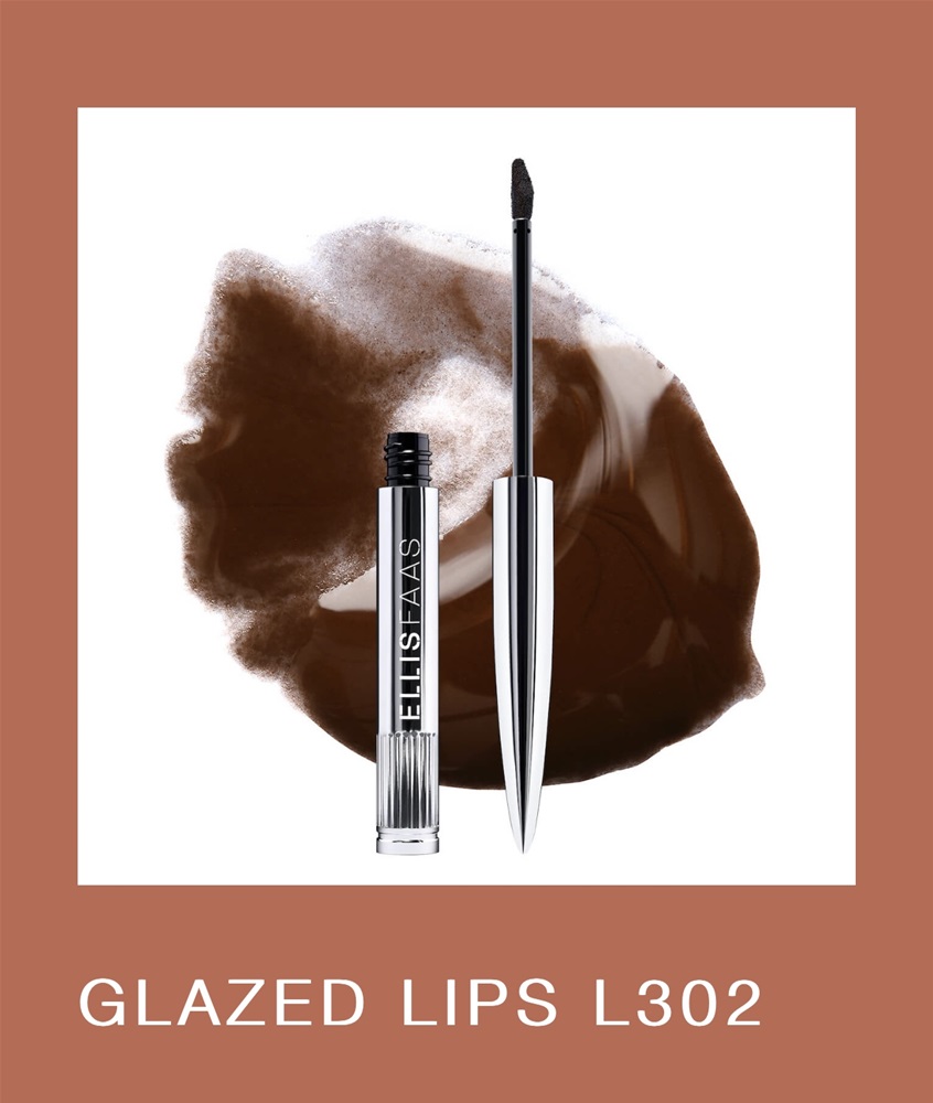 GLAZED LIPS SHEER DARK BROWN NO. L302 